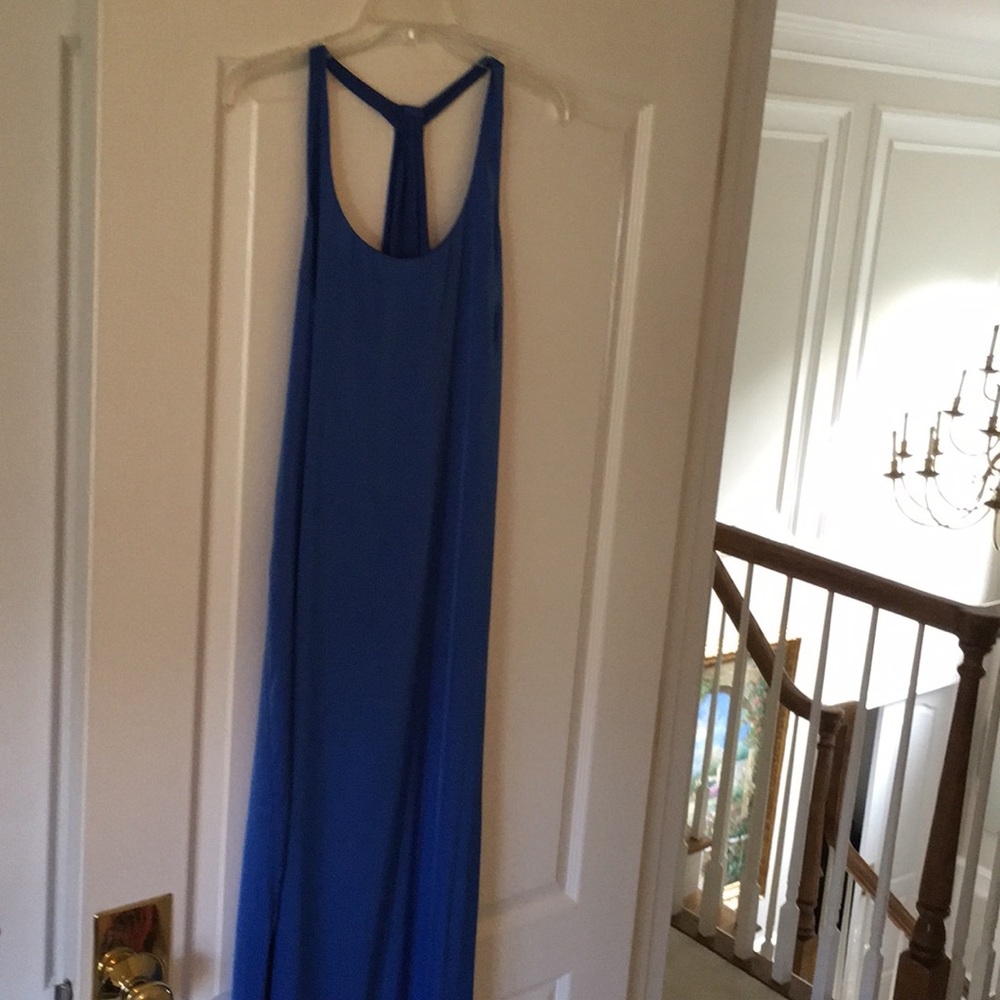 Soft blue fun dress